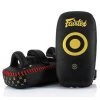 MUAY THAI PADS FAIRTEX CURVED LIGHT WEIGHT KICK PADS - KPLC5 BLACK