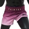 MUAY THAI SHORTS BY FAIRTEX BS1904 FADE MAROON