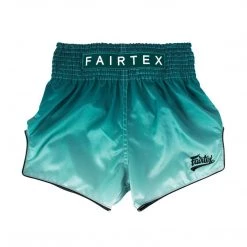 MUAY THAI SHORTS BY FAIRTEX BS1906 FADE GREEN