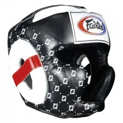 HEAD PROTECTION HEADGEAR HEAD GUARD FAIRTEX SUPER SPARRING HG10 - BLACK