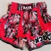 World MMA Gear MUAY THAI SHORTS - RED PIECE