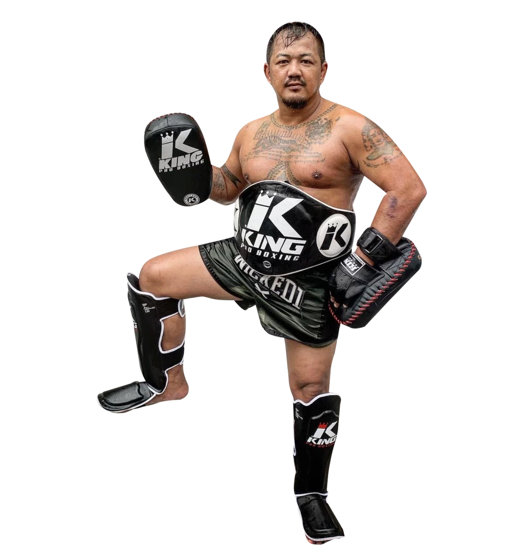 King Pro THAI PADS TRAINER GAE KICK PADS 1 STRAP 4 King Pro THAI PADS TRAINER GAE KICK PADS 1 STRAP