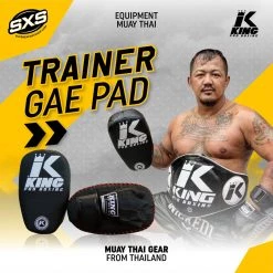 King Pro THAI PADS TRAINER GAE KICK PADS 1 STRAP 7 King Pro THAI PADS TRAINER GAE KICK PADS 1 STRAP
