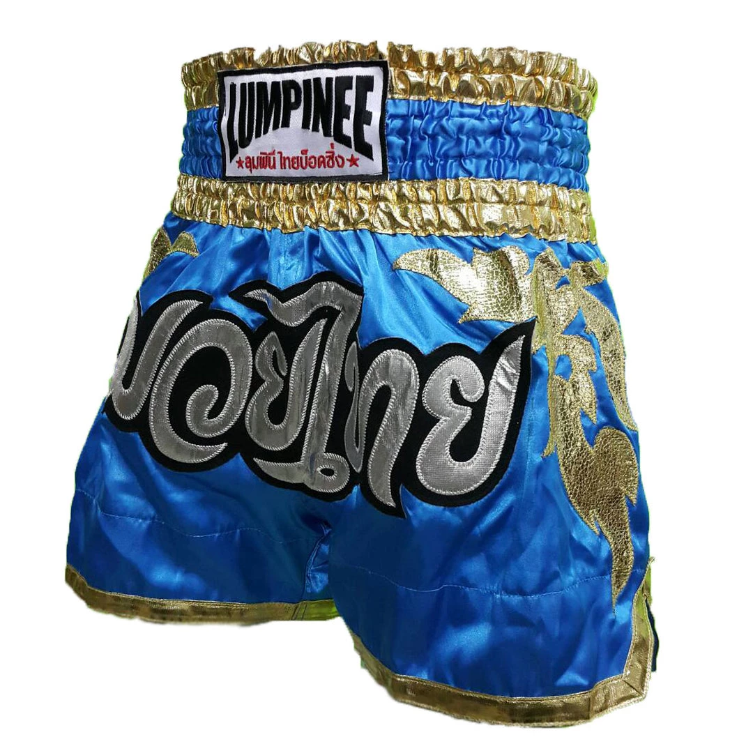 LUMPINEE MUAY THAI SHORTS Fight Kickboxing Men & Women Clothing Martial Arts Training & Grappling - M23 3 LUMPINEE MUAY THAI SHORTS Fight Kickboxing Men & Women Clothing Martial Arts Training & Grappling - M23