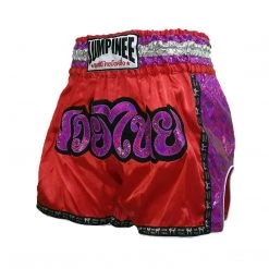 LUMPINEE MUAY THAI SHORTS Retro Fight Kickboxing Men & Women Clothing Martial Arts Training & Grappling - R16