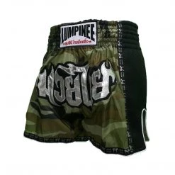 LUMPINEE MUAY THAI SHORTS Retro Fight Kickboxing Men & Women Clothing Martial Arts Training & Grappling - R30