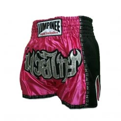 LUMPINEE MUAY THAI SHORTS Retro Fight Kickboxing Men & Women Clothing Martial Arts Training & Grappling - R35
