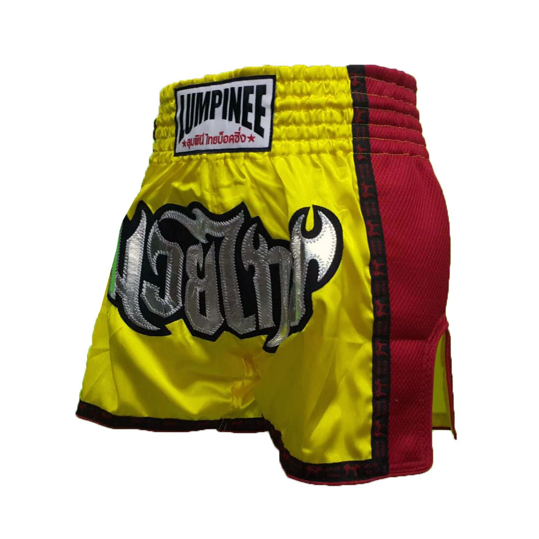 LUMPINEE MUAY THAI SHORTS Retro Fight Kickboxing Men & Women Clothing Martial Arts Training & Grappling - R46 3 LUMPINEE MUAY THAI SHORTS Retro Fight Kickboxing Men & Women Clothing Martial Arts Training & Grappling - R46