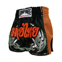 LUMPINEE MUAY THAI SHORTS Retro Fight Kickboxing Men & Women Clothing Martial Arts Training & Grappling - R51