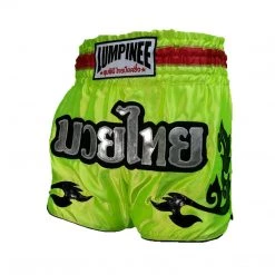 LUMPINEE MUAY THAI SHORTS Retro Fight Kickboxing Men & Women Clothing Martial Arts Training & Grappling - R67