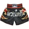 LUMPINEE MUAY THAI SHORTS Retro Fight Kickboxing Men & Women Clothing Martial Arts Training & Grappling - FLAMES BLACK 1 LUMPINEE MUAY THAI SHORTS Retro Fight Kickboxing Men & Women Clothing Martial Arts Training & Grappling - FLAMES BLACK