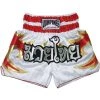 LUMPINEE MUAY THAI SHORTS Retro Fight Kickboxing Men & Women Clothing Martial Arts Training & Grappling - FLAMES WHITE 2 LUMPINEE MUAY THAI SHORTS Retro Fight Kickboxing Men & Women Clothing Martial Arts Training & Grappling - FLAMES WHITE