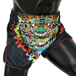 MUAY THAI SHORTS BY FAIRTEX SLIM CUT BS1912 KABUKI