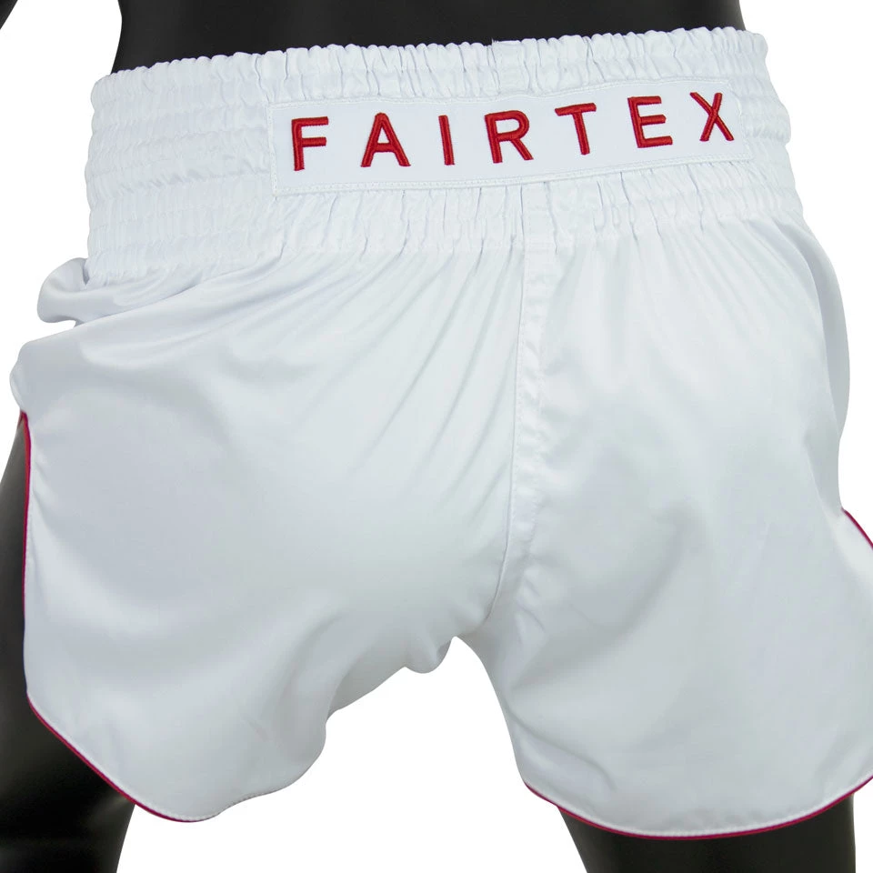 MUAY THAI SHORTS BY FAIRTEX BS1908 WHITE SATORU 5 MUAY THAI SHORTS BY FAIRTEX BS1908 WHITE SATORU