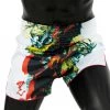 MUAY THAI SHORTS BY FAIRTEX BS1908 WHITE SATORU 2 MUAY THAI SHORTS BY FAIRTEX BS1908 WHITE SATORU
