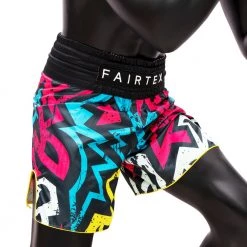 MUAY THAI SHORTS FAIRTEX SLIM CUT BT2005 GRAPHIC