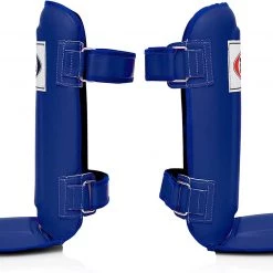 FAIRTEX SHIN GUARDS DOUBLE PADDED PROTECTOR SP3 - BLUE 10 FAIRTEX SHIN GUARDS DOUBLE PADDED PROTECTOR SP3 - BLUE
