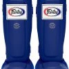 FAIRTEX SHIN GUARDS DOUBLE PADDED PROTECTOR SP3 - BLUE