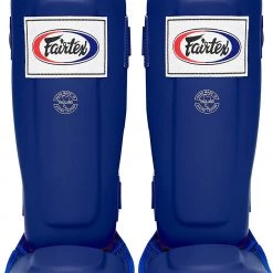 FAIRTEX SHIN GUARDS DOUBLE PADDED PROTECTOR SP3 - BLUE