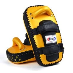 COACHING MUAY THAI PADS FAIRTEX CURVED LIGHT WEIGHT KICK PADS - KPLC5 GOLD 14 COACHING MUAY THAI PADS FAIRTEX CURVED LIGHT WEIGHT KICK PADS - KPLC5 GOLD