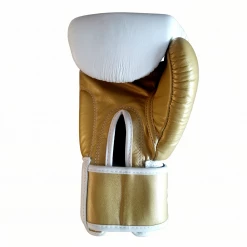 BOXING GLOVES PREMIUM BGV WINDY PRO SERIES WHITE/GOLD - LIMITED EDITION