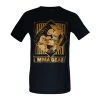 ACCESSORIES MUAY THAI SHIRT BY WORLD MMA GEAR MMA PREMIUM COTTON BLACK/GOLD