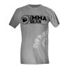 MUAY THAI SHIRT BY WORLD MMA GEAR MMA PREMIUM COTTON GRAY ACCESSORIES