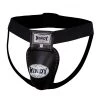 ACCESSORIES WINDY GROIN PROTECTOR ELASTIC STEEL CUP MUAY THAI - BLACK