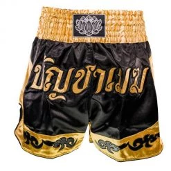 MUAY THAI SHORTS BUAKAW BANCHAMEK BFG3 1 - GOLD