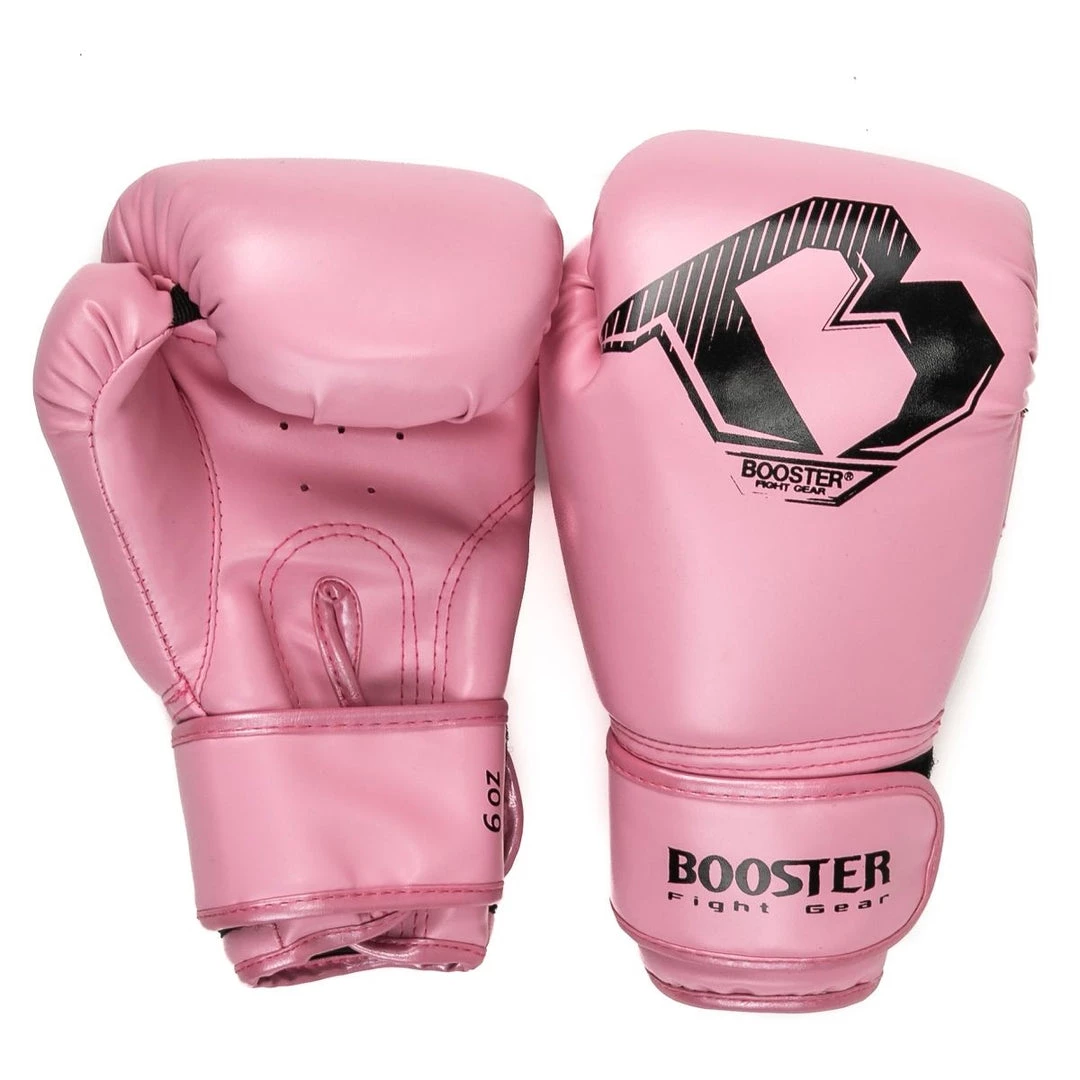 BOOSTER BOXING GLOVES STARTER PINK 3 BOOSTER BOXING GLOVES STARTER PINK