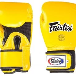 BOXING GLOVES FAIRTEX BGV1 BREATHABLE - YELLOW