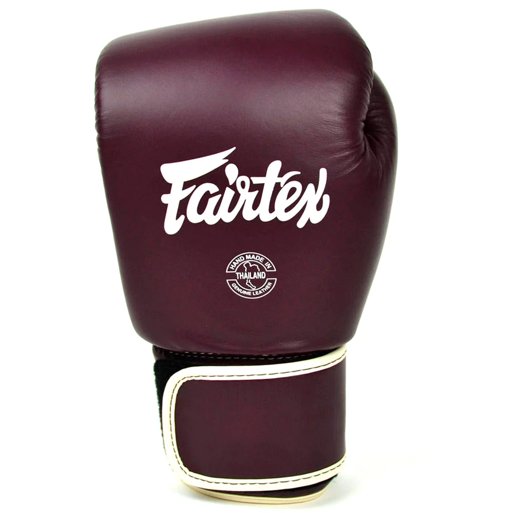 FAIRTEX BOXING GLOVES MUAY THAI BGV16 MAROON 5 FAIRTEX BOXING GLOVES MUAY THAI BGV16 MAROON