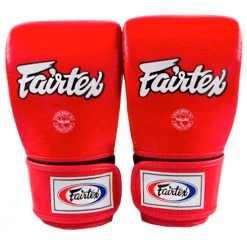 MUAY THAI BAG & BOXING GLOVES FAIRTEX TGT7 CROSS TRAINER - RED