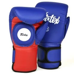 FAIRTEX BOXING GLOVES FOR COACHING BGV13 SPARRING GLOVES - BLUE