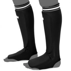FAIRTEX SHIN GUARDS ELASTIC COMPETITION SPE1 BLACK