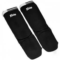 FAIRTEX SHIN GUARDS ELASTIC COMPETITION SPE1 BLACK