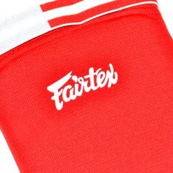 SHIN GUARDS FAIRTEX ELASTIC COMPETITION SPE1 RED