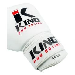 BOXING GLOVES PROFESSIONAL KING PRO KPB - WHITE