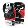 MMA GLOVES BY FAIRTEX FGV18 SUPER SPARRING BLACK/RED