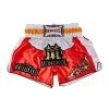 MUAY THAI SHORTS MONGKOL BSM01 - RED WHITE