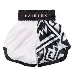 MUAY THAI SHORTS FAIRTEX SLIM CUT BT2003 MONOCHROME