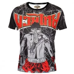 Gym T-Shirts BORN TO BE MUAY THAI QUICK DRY T-SHIRT THAI BOXING - 003