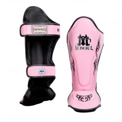 MUAY THAI SHIN GUARDS MONGKOL NEW DESIGN SGM02 - PINK NEW ARRIVALS