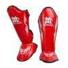 MUAY THAI SHIN GUARDS MONGKOL NEW DESIGN SGM02 - RED