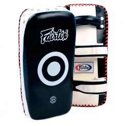 FAIRTEX THAI PADS MUAY THAI TRAINING CURVED KICK PADS EXTRA THICK KPLC3