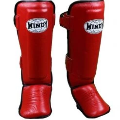 WINDY PROFESSIONAL SHIN GUARDS - RED