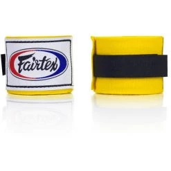ACCESSORIES Fairtex Hand Wraps Yellow 180" (4.5 M)